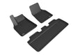 3D MAXpider 21-22 Tesla Model Y 1st & 2nd Row Floormats - Black - 3D MAXpider - 190204054852 - ACEL1TL02701509 - Machine Cave