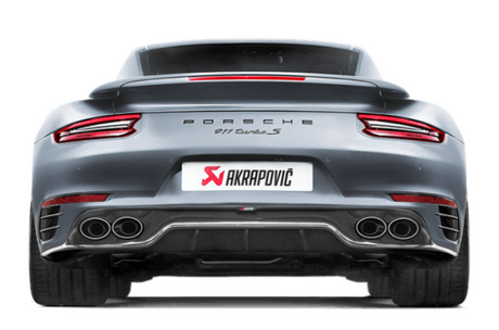 Akrapovic 16-17 Porsche 911 Turbo/Turbo S (991.2) Slip-On Line (Titanium) (Req. Tips/Diffuser)